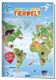 Trötsch Stickerbuch Mein erster Atlas Tierwelt