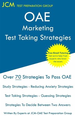 OAE Marketing - Test Taking Strategies - Test Preparation Group, Jcm-Oae