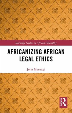 Cover Africanizing African Legal Ethics (eBook, ePUB)