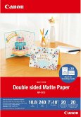 Canon MP-101 D 7x10 , 20 Blatt Double sided Matte Paper, 240 g