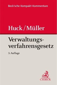 Verwaltungsverfahrensgesetz - Huck, Winfried;Müller, Martin