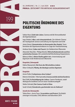 Cover Politische Ökonomie des Eigentums / Prokla 199