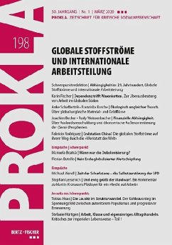Cover Globale Stoffströme und internationale Arbeitsteilung