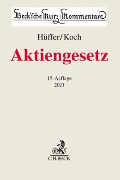 Aktiengesetz (AktG), Kommentar - Koch, Jens;Hüffer, Uwe