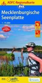 ADFC-Regionalkarte Mecklenburgische Seenplatte 1:75.000, reiß- und wetterfest, GPS-Tracks Download