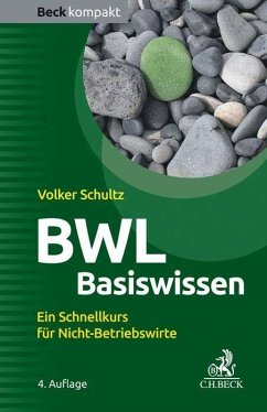 BWL Basiswissen - Schultz, Volker