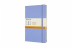 Moleskine Notizbuch Large/A5, Liniert, Fester Einband, Hortensien Blau
