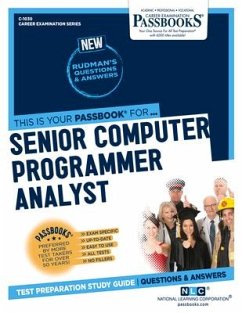 Senior Computer Programmer Analyst (C-1030): Passbooks Study Guide Volume 1030 - National Learning Corporation