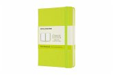 Moleskine Notizbuch Pocket/A6, Blanko, Fester Einband, Limetten Grün