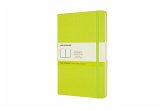 Moleskine Notizbuch Large/A5, Blanko, Fester Einband, Limetten Grün