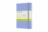 Moleskine Notizbuch Pocket/A6, Blanko, Fester Einband, Hortensien Blau