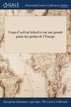 Cover Coup-d'oeil sur beloeil et sur une grande partie des jardins de l'Europe