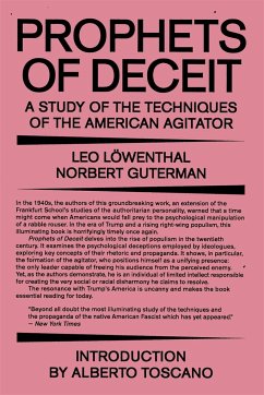 Prophets of Deceit - Guterman, Norbert;Loewenthal, Leo