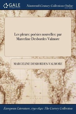 Les pleurs - Desbordes-Valmore, Marceline