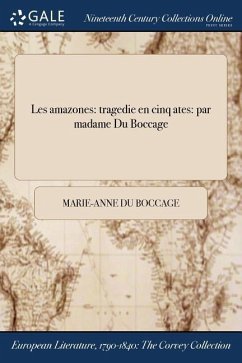 Les amazones - Du Boccage, Marie-Anne