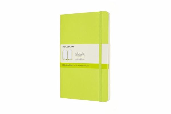Moleskine Notizbuch Large/A5, Blanko, Weicher Einband, Limetten Grün bei  bücher.de bestellen