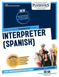 Interpreter (Spanish) (C-2239): Passbooks Study Guide Volume 2239 - National Learning Corporation