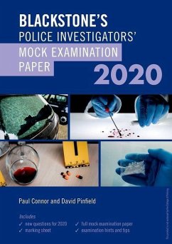 Blackstone's Investigators' Mock Exam 2020 - Pinfield, David; Connor, Paul