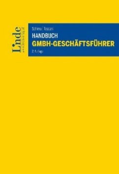 Handbuch GmbH-Geschäftsführer - Schima, Georg;Toscani, Valerie