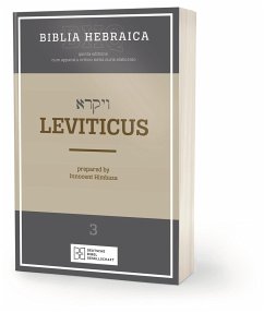 Biblia Hebraica Quinta (BHQ). Gesamtwerk zur Fortsetzung / Biblia Hebraica Quinta (BHQ) - Leviticus - Innocent Himbaza