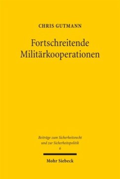 Cover Fortschreitende Militärkooperationen