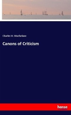 Canons of Criticism