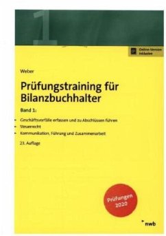 Prüfungstraining für Bilanzbuchhalter, Band 1 - Weber, Martin