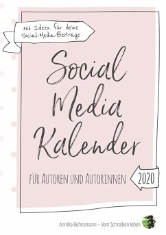 Social Media Kalender für Autoren und Autorinnen