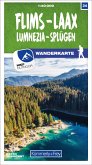 Kümmerly+Frey Wanderkarte 34 Flims, Laax 1:40.000