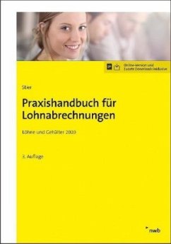 Praxishandbuch für Lohnabrechnungen - Stier, Markus;Schütt, Sabine
