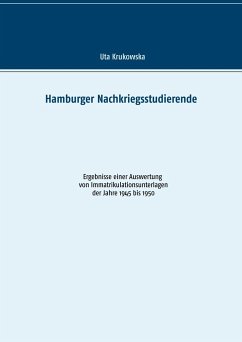 Hamburger Nachkriegsstudierende - Krukowska, Uta