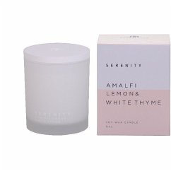Serenity Duftkerze Amalfi Lemon & White Thyme