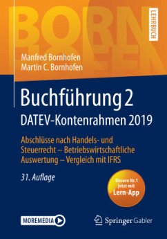 Buchführung 2 DATEV-Kontenrahmen 2019, m. 1 Buch, m. 1 E-Book - Bornhofen, Manfred;Bornhofen, Martin C.