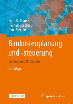 Baukostenplanung und -steuerung - Siemon, Klaus D.;Speckhals, Raphael;Siemon, Anna