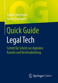 Quick Guide Legal Tech - Martinetz, Sophie;Maringele, Sarah