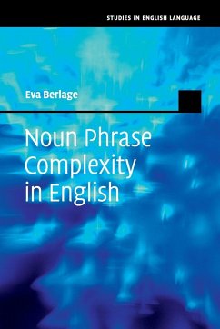 Noun Phrase Complexity in English - Berlage, Eva