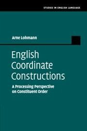 English Coordinate Constructions - Lohmann, Arne