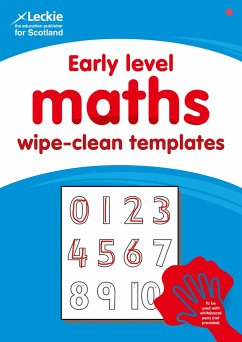Early Level Wipe-Clean Maths Templates for CfE Primary Maths - Leckie