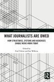 What Journalists Are Owed