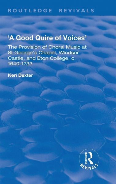 A Good Quire of Voices A Good Quire of Voices
