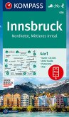 KOMPASS Wanderkarte 036 Innsbruck, Nordkette, Mittleres Inntal 1:35.000