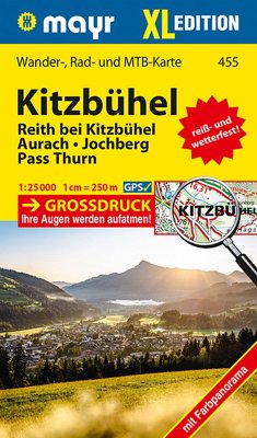 Mayr Wanderkarte Kitzbühel XL 1:25.000