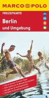Cover MARCO POLO Freizeitkarte Berlin und Umgebung 1:100 000