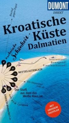 DuMont direkt Reiseführer Kroatische Küste Dalmatien - Schetar, Daniela