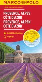MARCO POLO Karte Provence, Alpes, Côte d'Azur 1:200 000
