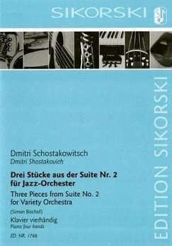 3 Pieces from Suite No. 2 (for Variety Orchestra): Piano Four Hands