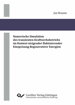 Numerische Simulation des transienten Kraftwerksbetriebs im Kontext steigender fluktuierender Einspeisung Regenerativer Energien (eBook, PDF)