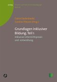 Grundlagen inklusiver Bildung. Teil 1 (eBook, PDF)