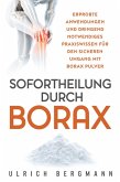 Sofortheilung durch Borax: Erprobte Anwendungen und dringend notwendiges Praxiswissen für den sicheren Umgang mit Borax Pulver (eBook, ePUB)
