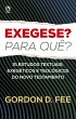 Exegese? Para quê? (eBook, ePUB) - Bild 1